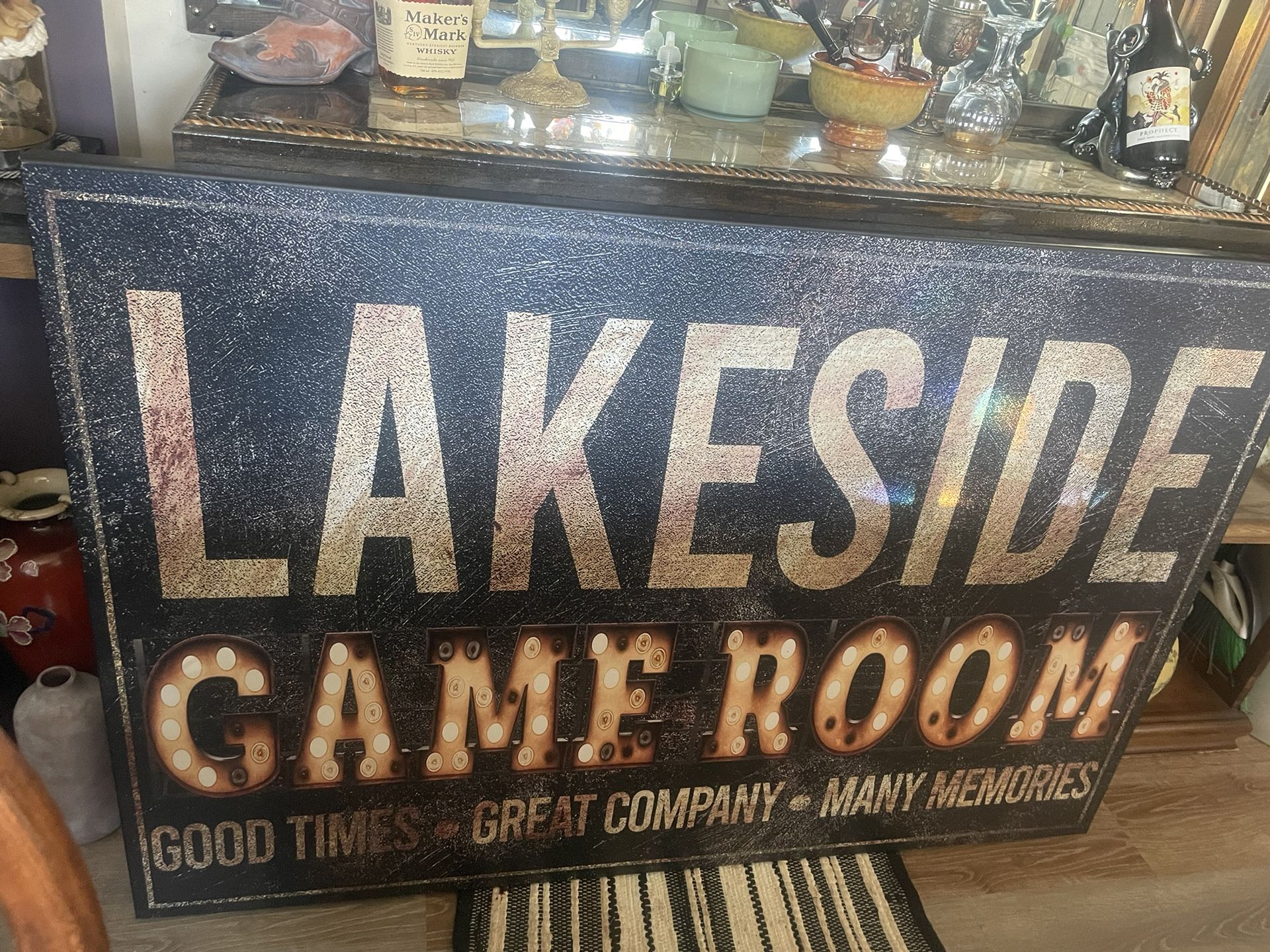 Large Picture Frame Game room/ski