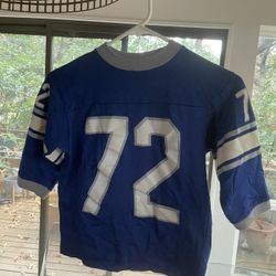 Dallas Cowboys, Ed “Too Tall” Jones, Vintage (Kids 10-12) Jersey #72 1970s