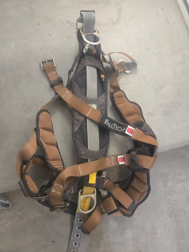 Fall Harness And Lanyards