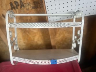 Wrought iron Bathroom Rack