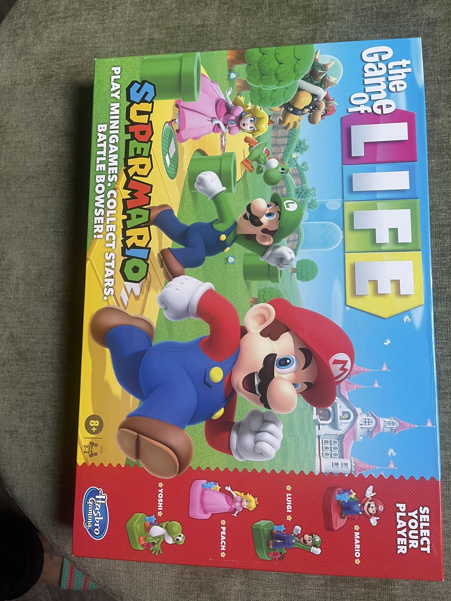 Board Game  Life Super Mario Brothers Edition Never Been Open