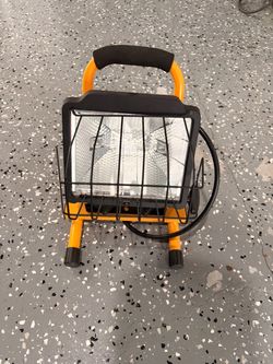 Portable Halogen Work Light with Stand