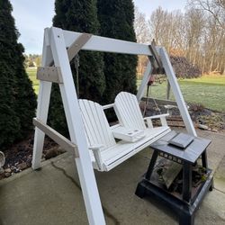 Composite Swing With A-frame. 