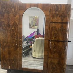 Beautiful French Art Deco Wardrobe