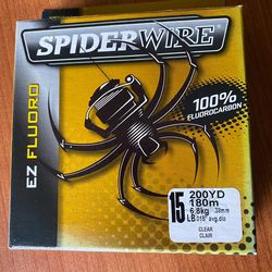 SpiderWire 15 lb test 200 yards New