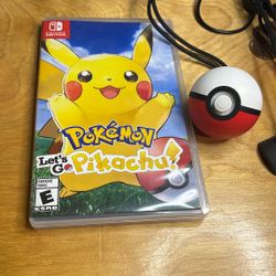 Nintendo Switch - Pokemon Let’s Go Pikachu And Poke Ball Plus