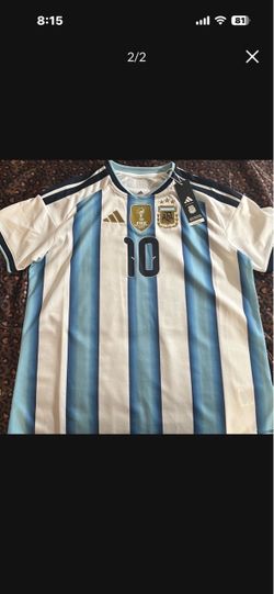 Argentina #10 Adidas Soccer Jersey with Tags XL REGULAR FIT