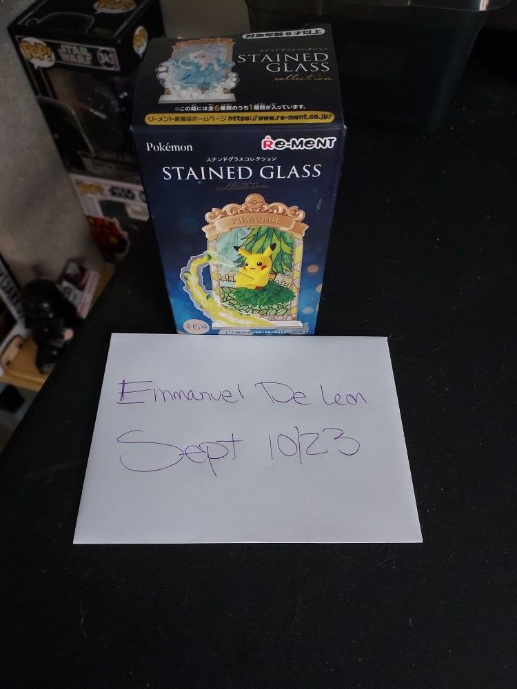 Pokemon Stained Glass Figure