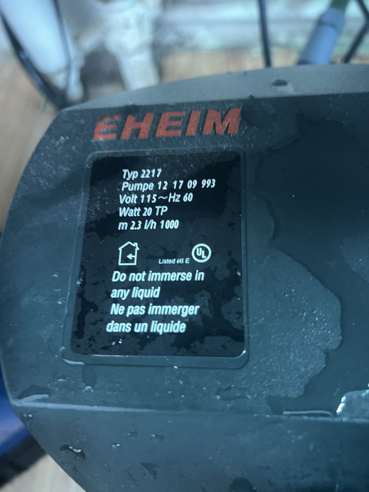 75 gallon fish tank filter bucket.