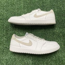 Jordan 1 Low Neutral Grey size 10.5 USED But Clean