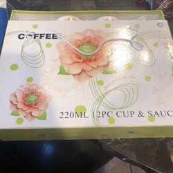 Coffee Cups & Saucers