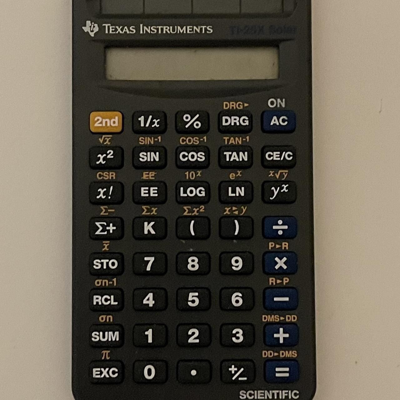 Texas Instruments TI-25X Solar Scientific Pocket Calculator