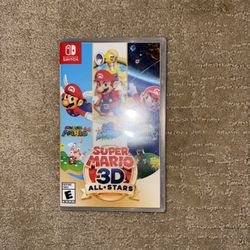 Nintendo Switch Super Mario 3D All-stars