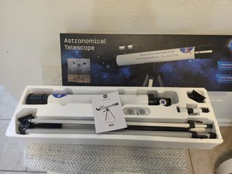 Telescope for Beginners & Kids – NASA 600mm, 50x/100x, Never Used