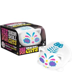 NeeDoh Sugar Skull Cool Cats - Sensory Squeeze Toy - Assorted Designs