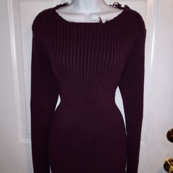 Small Banana Republic Burgundy Sweater