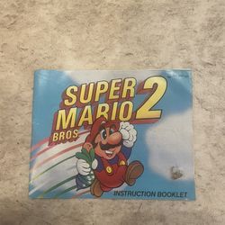 Super Mario Bros 2 Manual 