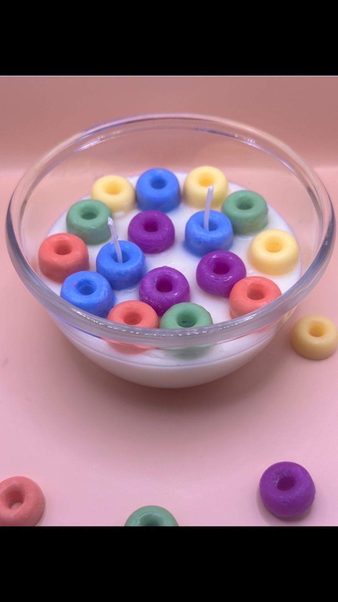 Cereal Sunrise Candle