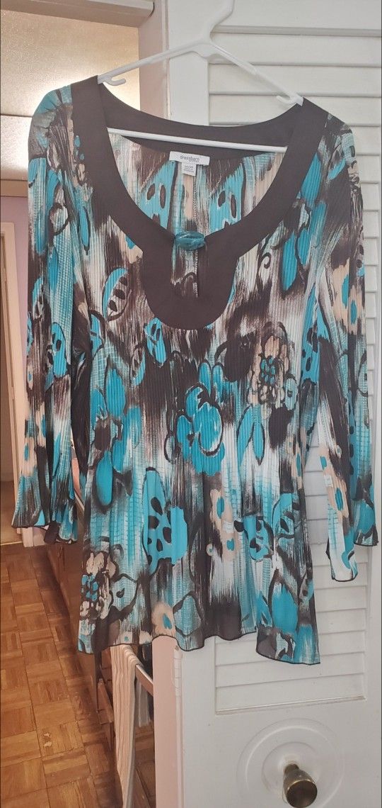 DRESSBARN LADIES TUNIC 22/24 NEW
