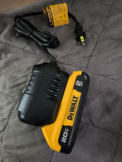 DeWalt battery and charger