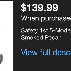 Safety First Baby Swing 