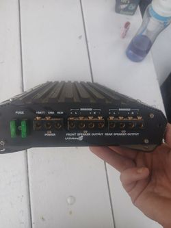 US AMPS  is4085 4 channel amp old school
