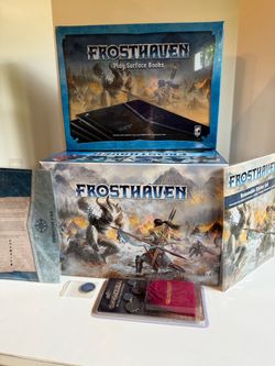Frosthaven Board Game Bundle New Sealed with Accessories