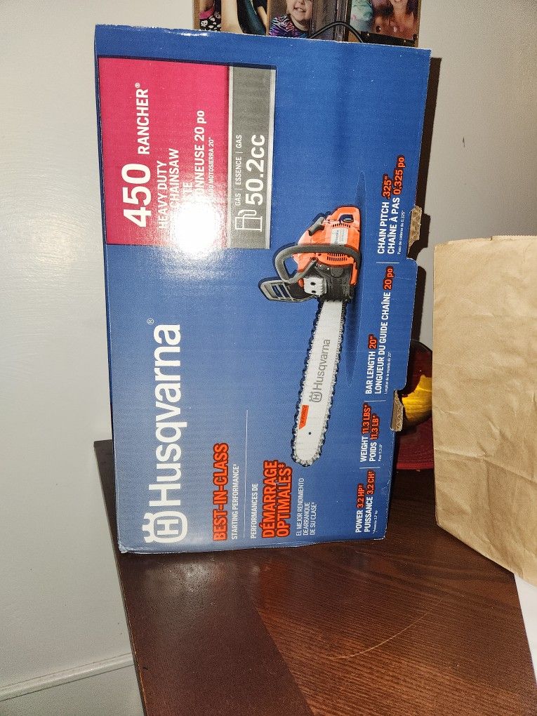 Husqvarna 450 Rancher Chain Saw