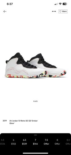 Air Jordan 10 Retro SE GS 'Ember Glow'