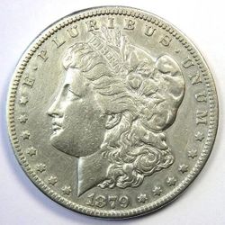 1879 CC Morgan Silver Dollar