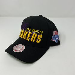 Mitchell & Ness 1996 NBA Draft Day Los Angeles Lakers Snapback Retro Hat