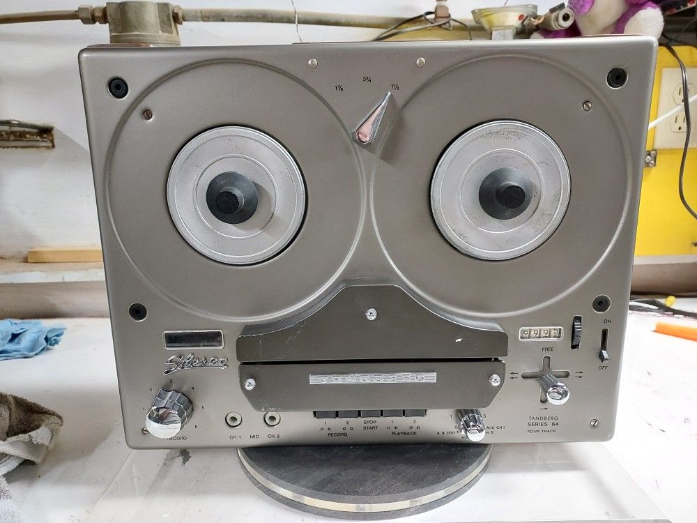 Vintage Retro Tandberg Reel To Reel Tape Recorder