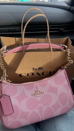 Pink coach bag