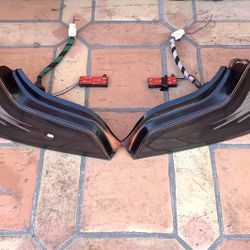 Tail Lights Infiniti G35 Coupe (2006-2007) [LED Light Tube Style] Black