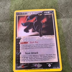 Umbreon 2007 pokemon card 