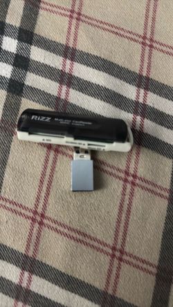 USB adapter and sd card reader
