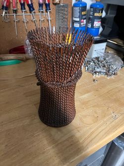 Pillar candle holder