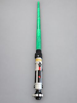 Large green lightsaber