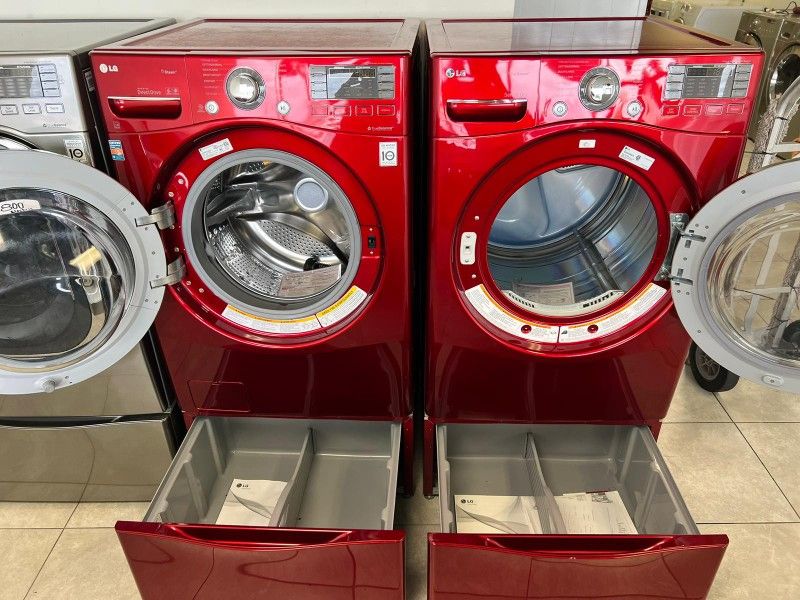 LG SET STEAM WASHER END ELECTRIC DRYER ♨️