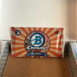 Bowman Chrome 2026 Baseball Snack Pack Sealed