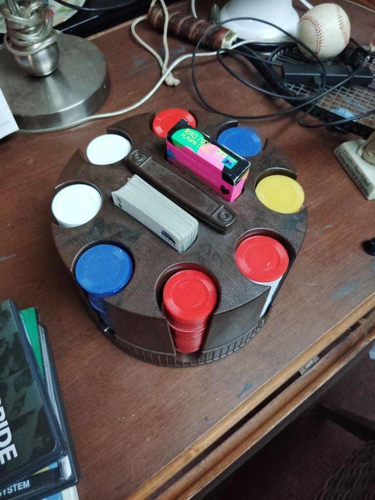 Poker Chips And Cards