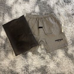 Grey Essentials Shorts 