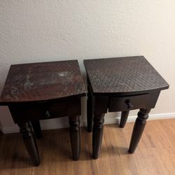 Solid Wood End Tables