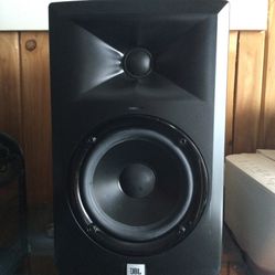(2) JBL 3-Series Studio Monitors 