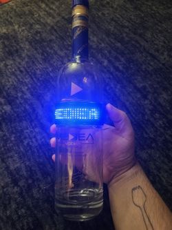 Collectible Medea Vodka Bottle with LED Display