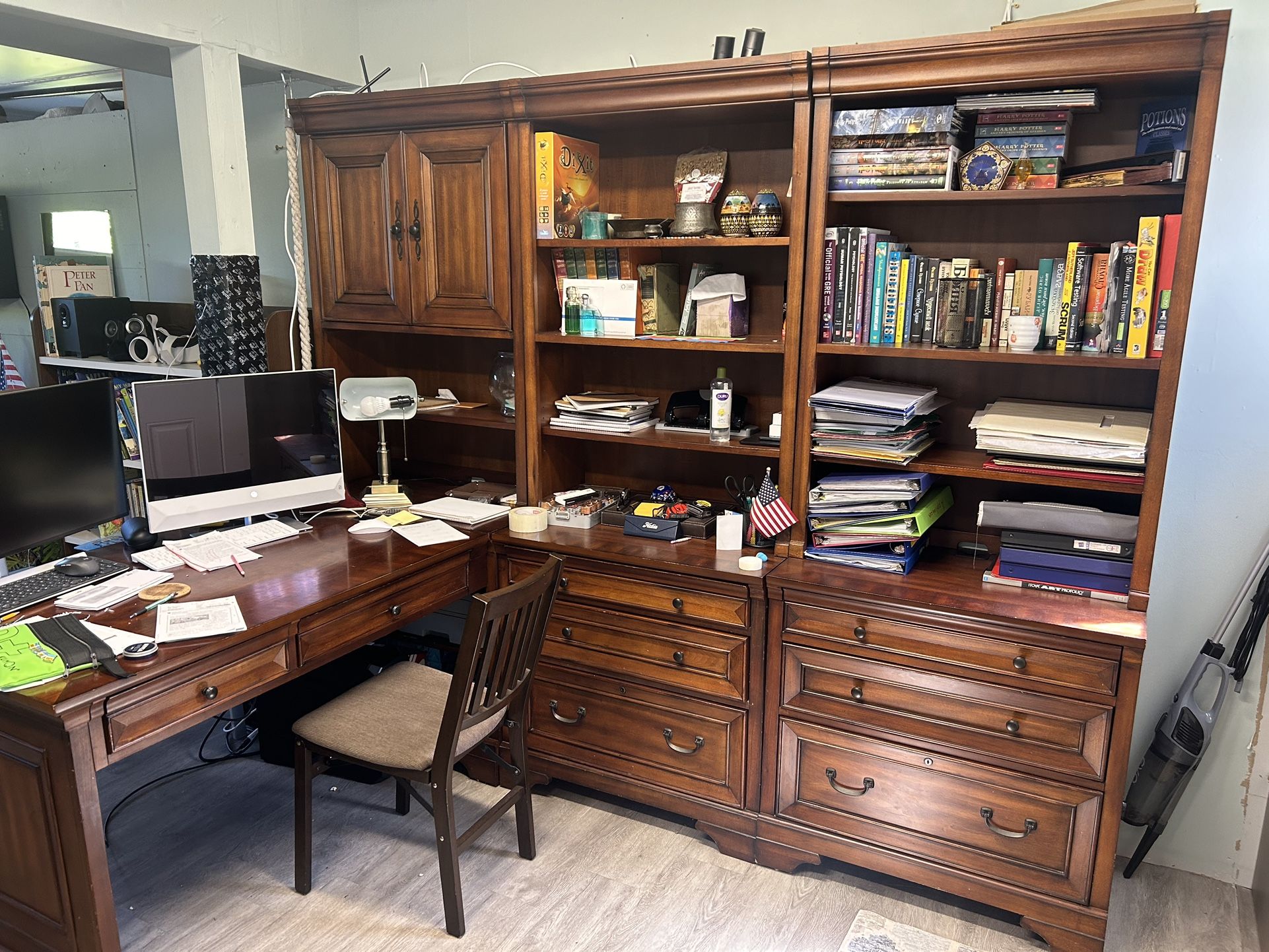 Desk With Storage