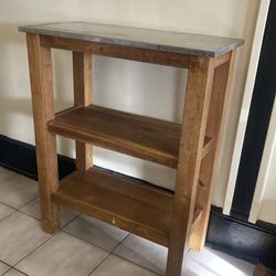 West Elm Steel And Wood Shelves