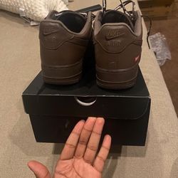 Supreme 1s Got White And Brown 
