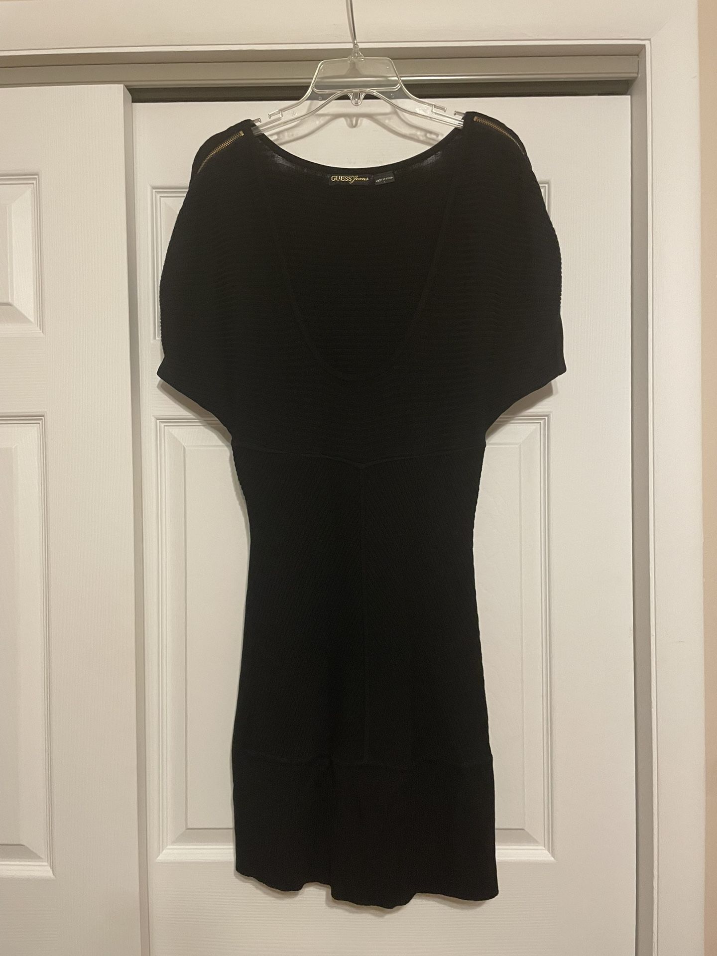 Guess Black Sweater Dress - Size Large