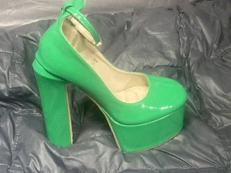 Platform High Heel Mary Janes